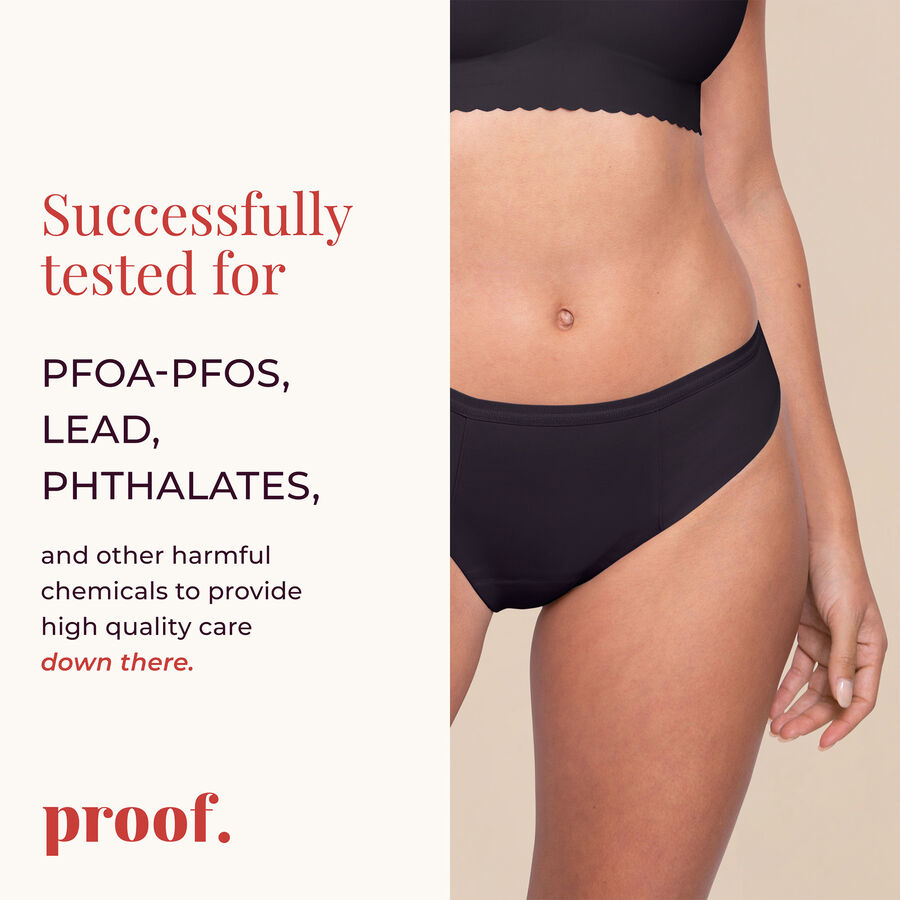 Proof® Leak & Period Underwear Bikini (4 tampons / 8 tsps)